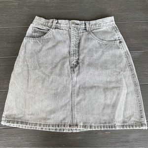 Vintage denim skirt